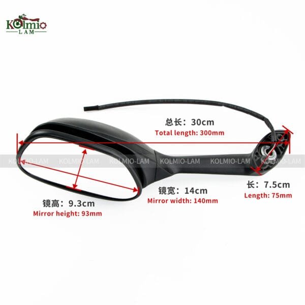 Rotatable Rearview Mirror Turn Signal Fit For SUZUKI K11 GSXR600 GSXR750 2009 - 2021 GSXR1000 2009 - 2016 - Image 3