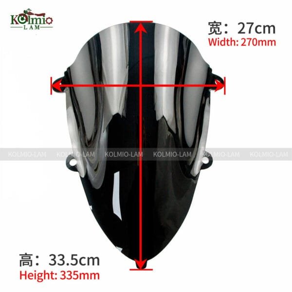 Kolmio-Lam Motorcycle Windscreen Windshield Fit For Honda CBR400R CBR500R / RA 2019 - 2023 - Image 7