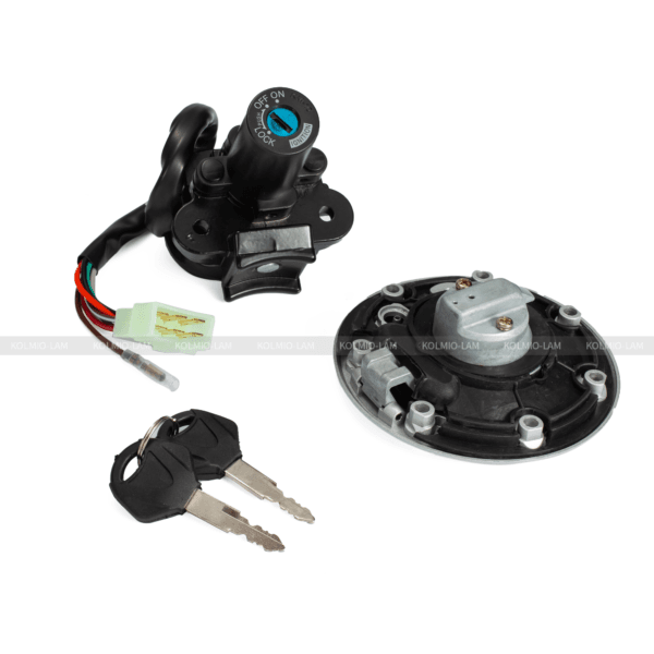 Lgnition Switch Gas Cap Lock Set Fit for Ninja ZXR400 ZXR750 250R ZX7R - 图片 7