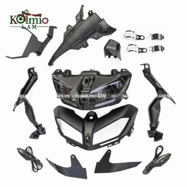 Fit For YAMAHA MT09 2013-2016 Headlight Set With Steering - Image 2