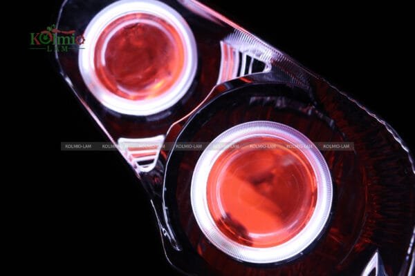 Fit For Honda GL1800 2001-2016 Angel Eye Headlight Assembly Headlamp - Image 2