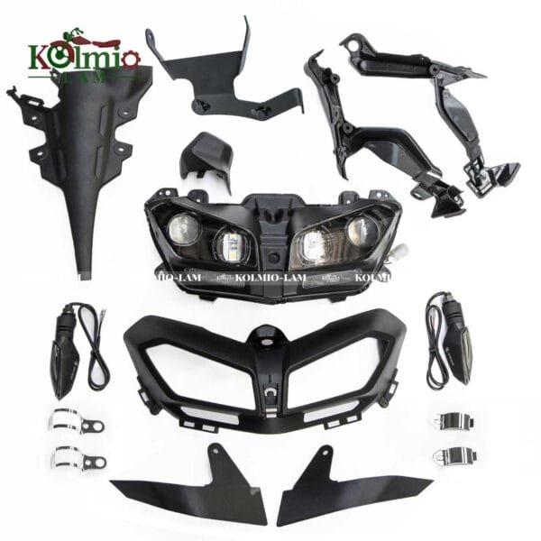 Fit For YAMAHA MT09 2013-2016 Headlight Set With Steering - Image 3