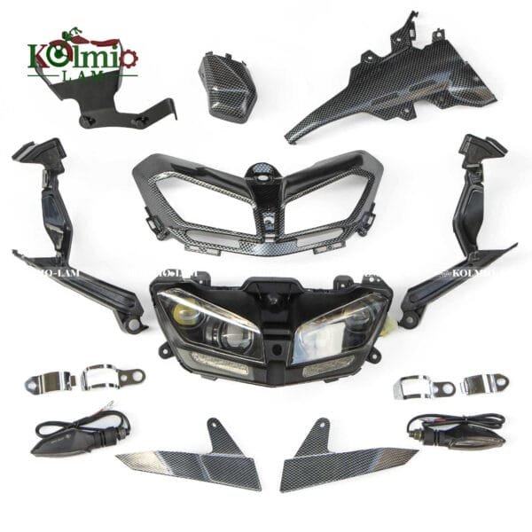 Fit For YAMAHA MT09 2013-2016 Headlight Set With Steering - Image 4