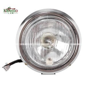 Motorcycle Chrome Headlight Head Lamp For Honda CMX 250 Rebel 250 Steed 400 600 Magan 250 750 All years