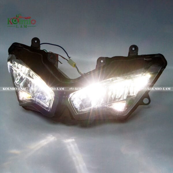 LED Front Headlight Assembly For 2016-23 Kawasaki Ninja 400 650 EX400 ZX250 ZX6R - 图片 7