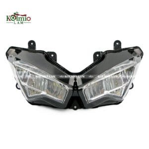 LED Front Headlight Assembly For 2016-23 Kawasaki Ninja 400 650 EX400 ZX250 ZX6R