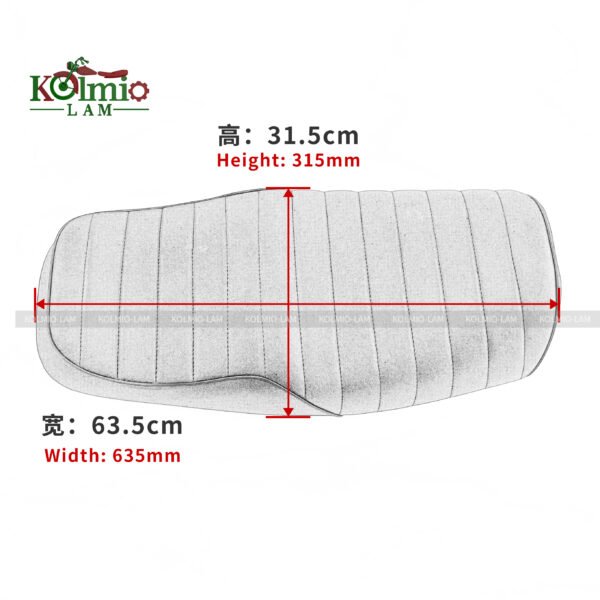 Suitable for 1999-2021 Honda CB400 VTEC 1-2-3-4-5 motorcycle complete seat cushion rear seat cushion CB400SF CB 400 IVV 2019 2018 - Image 2