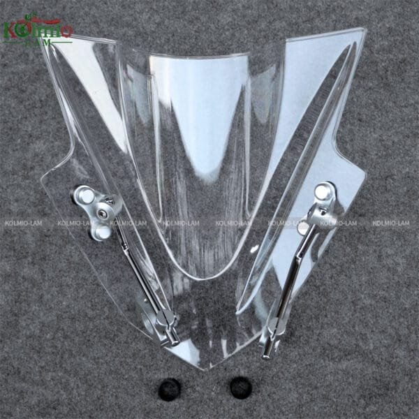 Universal Transparent Windshield Windscreen Fit for Honda Yamaha Kawasaki Suzuki - 图片 2