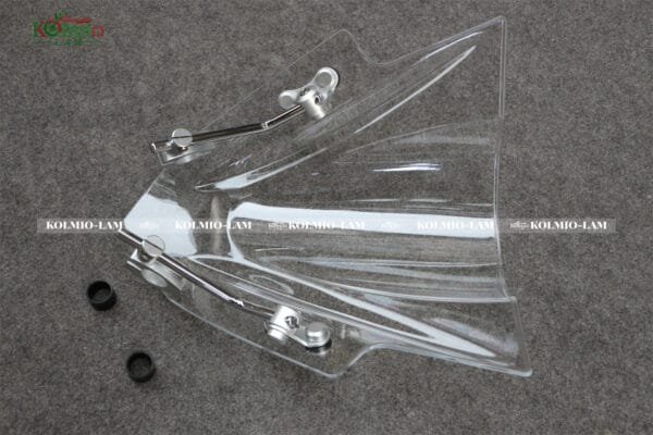 Universal Transparent Windshield Windscreen Fit for Honda Yamaha Kawasaki Suzuki - 图片 5