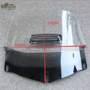 Windshield Fit for Honda Goldwing GL1800 01-10 Standard Height Vented Motorcycle