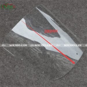 Clear Windshield Fit For Kawasaki ZRX1100 1999-2000 Windscreen ZRX1200 2001-05 39CM