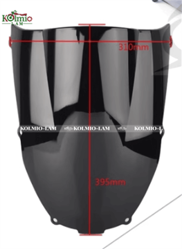 Front Windshield Fit For Kawasaki Ninja ZX6R 2000-2002  Windscreen - 图片 4