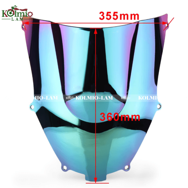 Windshield Fit For 2000-2004 Kawasaki ninja zx9r Double bubble  Screen - 图片 2