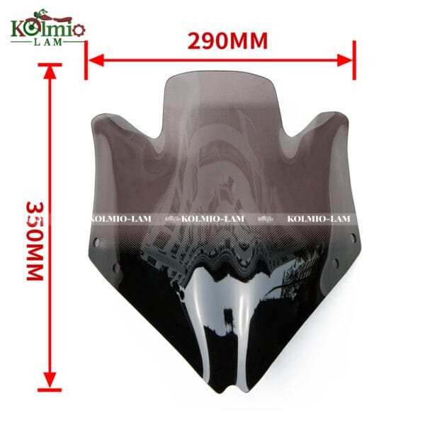 Fit for Kawasaki Z750 Z750R 2007-2012 08 10 11 Motorcycle Windshield Windscreen - 图片 3