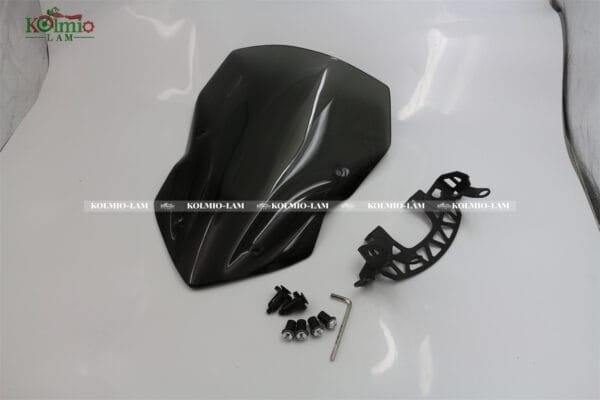 Fit for Kawasaki Z900 2017-2018 Motorcycle Front Windshield Windscreen+Bracket - 图片 3