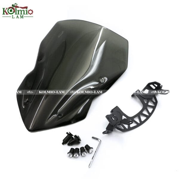 Fit for Kawasaki Z900 2017-2018 Motorcycle Front Windshield Windscreen+Bracket - 图片 5