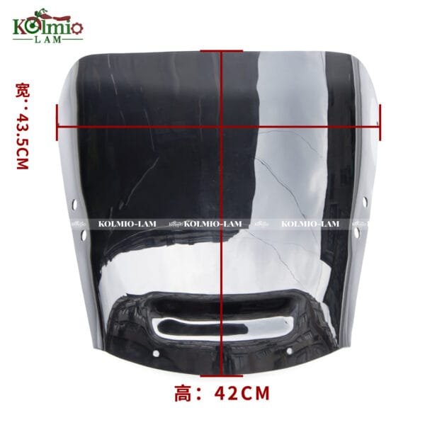 Motorcycle Windshield Windscreen Fit for Honda VFR750 1990-1993 1991 1992