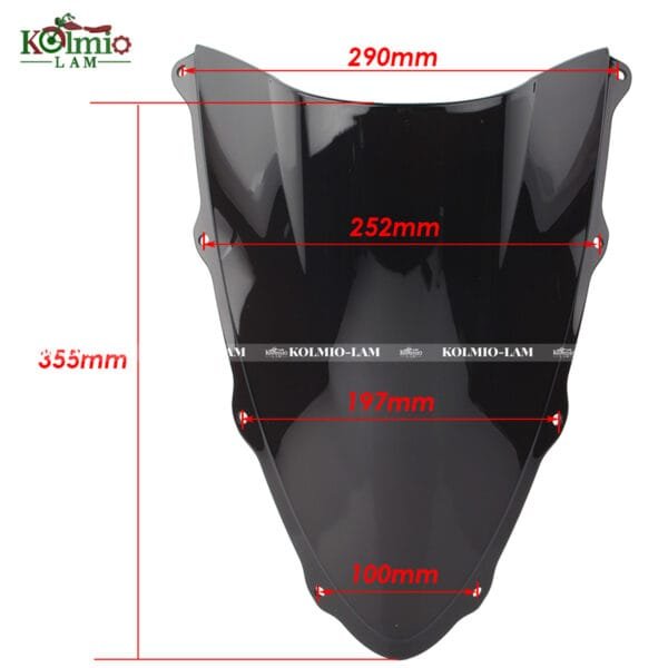 Pare-brise de moto pour Fit For Ducati Panigale 959 1299 2014-2018 - 图片 5