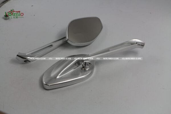 CNC Aluminum motor bike Side mirror fit For Universal Para Moto de Calle Deporte Scooter CRUISER