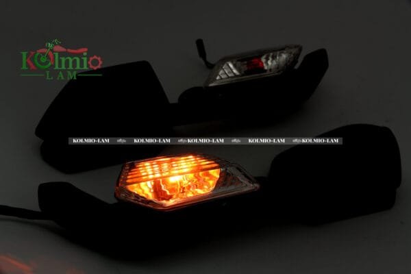 Motocycle LED Turn signal rearview mirrors For Kawasaki Ninja ZX6R ZX-6R 2005-2008 ZX10R ZX-10R 2008 2009 2010 - 图片 2