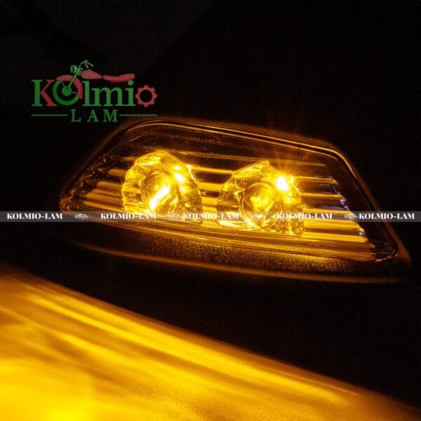 Plastic Motorcycle Black Rearview Rear View Mirror with LED Turn Light ZX-10R ZX 10R fit For Ninja - 图片 2