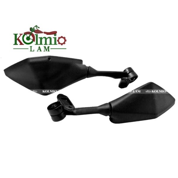2Pcs Motorcycle Rear View Mirrors Folding Black Replacement for Ninja 300 250 ZX6R 636 300R EX300 ABS 2013‑2018 Motorcycle Part - 图片 3