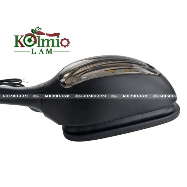 Motorcycle Accessories Rearview Mirror For Suzuki GSXR GSX-R 600 750 1000 With LED Turn Signal Light Black Glass Side Mirror - 图片 4
