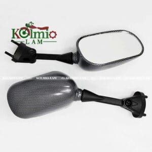 Mirrors Rear View Mirror Inverted fit For Kawasaki ZX-10R ZX10R 2004-2008 ZX-6R ZX6R 2005 2006 2007 2008 Part