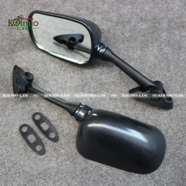 Motorcycle Black Side Mirror Fit for HONDA Suzuki GSXR1000 GSXR600/750 2000 01 K3 K4 2004 - 2005 GSXR 600 750 1000