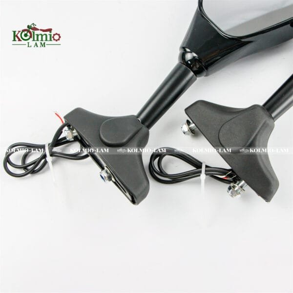 Brand new LED running water turn signal indicator motorcycle rearview mirror Retroviseur Clignotants Moto fit For CBR 250 600 900 10 - 图片 3