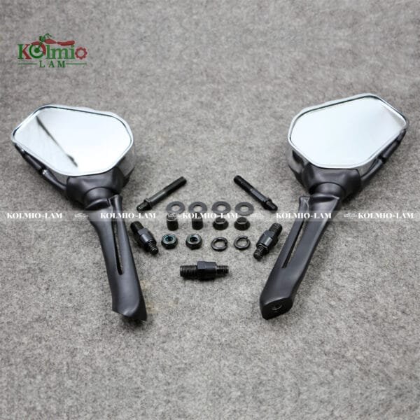 Motorcycle Parts Claw Skull Skeleton Hand Mirror fit for Kawasaki Ninja VN 750 800 900 1500 1600 - 图片 5