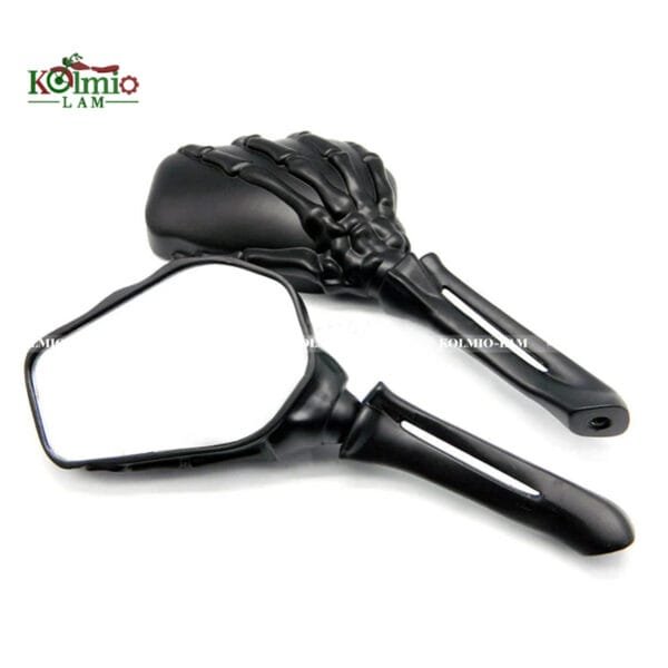 Motorcycle Parts Claw Skull Skeleton Hand Mirror fit for Kawasaki Ninja VN 750 800 900 1500 1600 - 图片 9