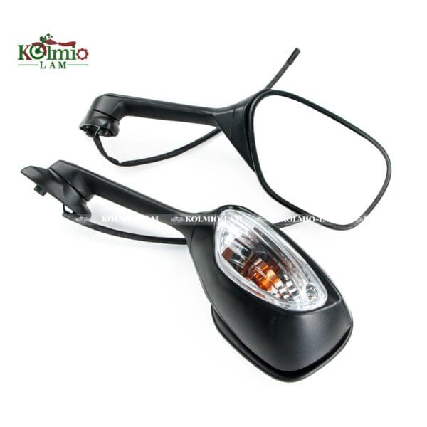 fit For Suzuki GSXR750 GSXR600 GSX-R600 750 K6 K11 2010-2017 GSXR 1000 K9 2009-2016 Rearview Mirrors Foldable Turn Signals LED Light - 图片 2