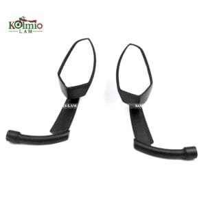 Custom Universal Motorcycle Rear View Mirrors fit For Harley Sportster 1200 Iron 883 Dyna softai Fatboy Nightster Roadster