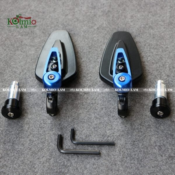 Motorcycle Modification, fit for Handlebar, Reflector, Handlebar, Streetcar, Sports Car, Handlebar, Vintage Rearview Mirror, Reverse Mir - 图片 12