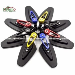 Motorcycle Modification, fit for Handlebar, Reflector, Handlebar, Streetcar, Sports Car, Handlebar, Vintage Rearview Mirror, Reverse Mir