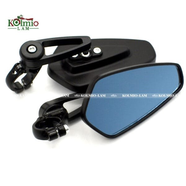 Motorcycle Modification, fit for Handlebar, Reflector, Handlebar, Streetcar, Sports Car, Handlebar, Vintage Rearview Mirror, Reverse Mir - 图片 5