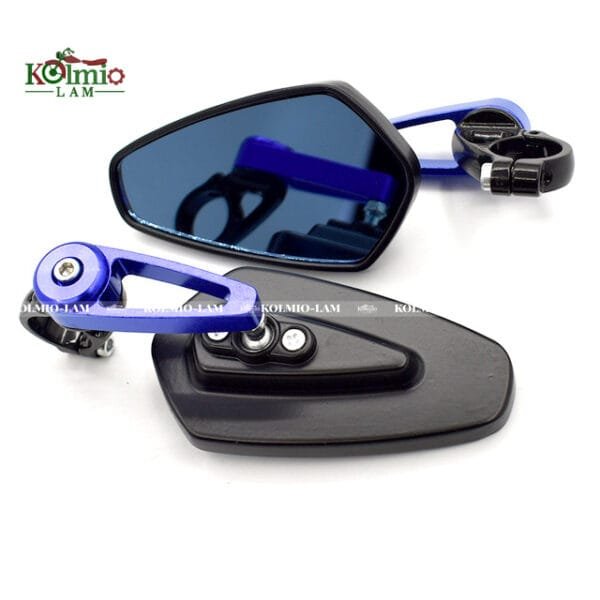 Motorcycle Modification, fit for Handlebar, Reflector, Handlebar, Streetcar, Sports Car, Handlebar, Vintage Rearview Mirror, Reverse Mir - 图片 4