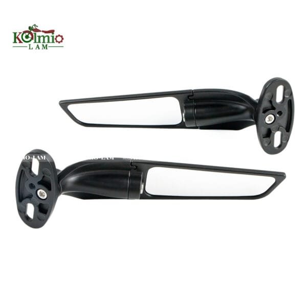 Modified Motorcycle Mirrors Wind Wing Adjustable Rotating Rearview Mirror Side fit for CFMOTO 250SR 450SR Swivel Rear Tail Mirror - 图片 10