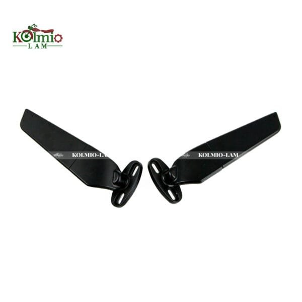 Modified Motorcycle Mirrors Wind Wing Adjustable Rotating Rearview Mirror Side fit for CFMOTO 250SR 450SR Swivel Rear Tail Mirror - 图片 7