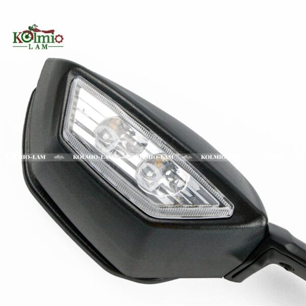 Motorcycle NEW Rear View Mirrors fit For Kawasaki H2 NINJA 400 ZX4R ZX10R 16-20 - 图片 2