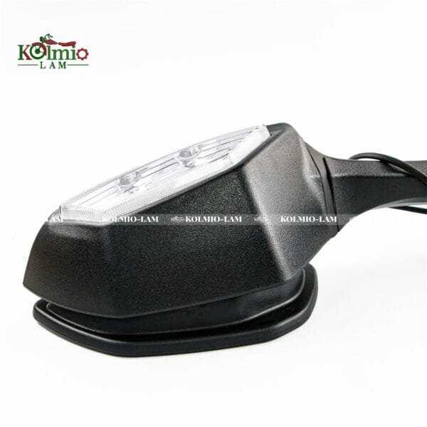 Rearview Side Mirrors w/ LED Turn Signals fit For Honda CBR250R 11-20, CBR300R 15-20, CBR500R 13-21, CBR650F 14-18, CBR650R 19-22 - 图片 4