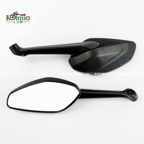 Left&Right Black Motorcycle Rear View Mirror fit For Ducati Diavel 14 Monster 821 1200 1200S - 图片 6