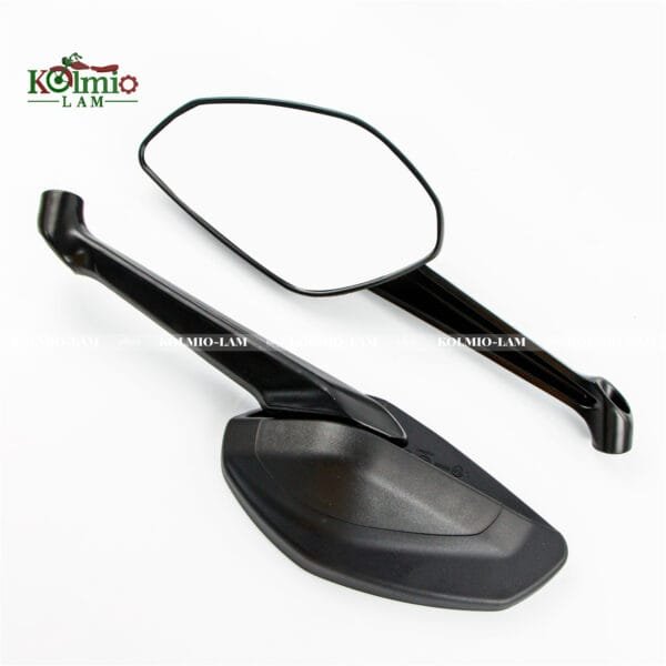 Left&Right Black Motorcycle Rear View Mirror fit For Ducati Diavel 14 Monster 821 1200 1200S