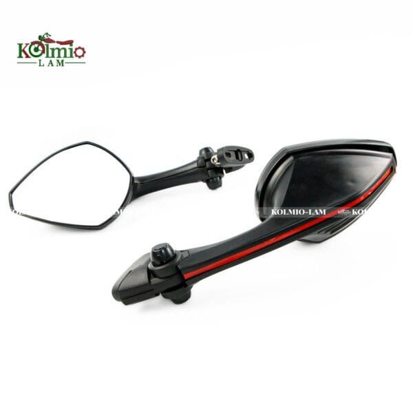 Motorcycle Cowling Mirror Adjustable Rear View Mirrors Fit For Honda Yamaha Suzuki Kawasaki R6 CBR650R Ninja 400/650 GSXR250 - 图片 7