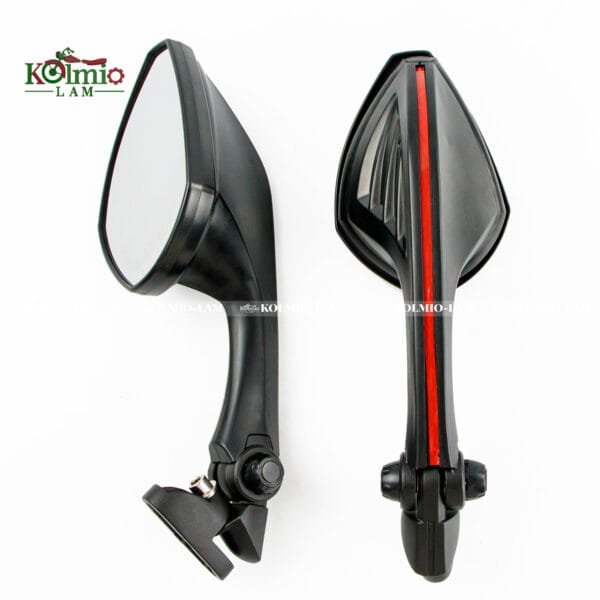 Motorcycle Cowling Mirror Adjustable Rear View Mirrors Fit For Honda Yamaha Suzuki Kawasaki R6 CBR650R Ninja 400/650 GSXR250 - 图片 5