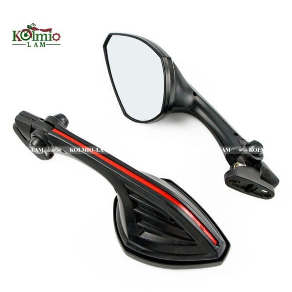 Motorcycle Cowling Mirror Adjustable Rear View Mirrors Fit For Honda Yamaha Suzuki Kawasaki R6 CBR650R Ninja 400/650 GSXR250