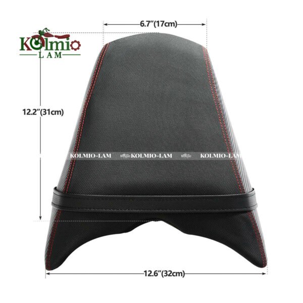 Fit For Honda CB1000RA 2018-2019 Ersatz 77300-MKJ-D01 Motorcycle Faux Leather Rear Passenger Seat