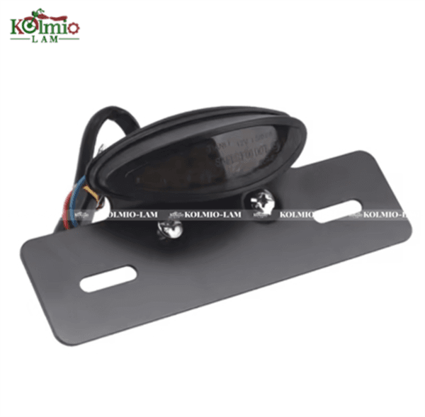 1 PCS Motorcycle LED Rear Brake Tail Light Stop License Plate Lights For Motorbikes Truck ATV Trailer Cafe Racer - 图片 2