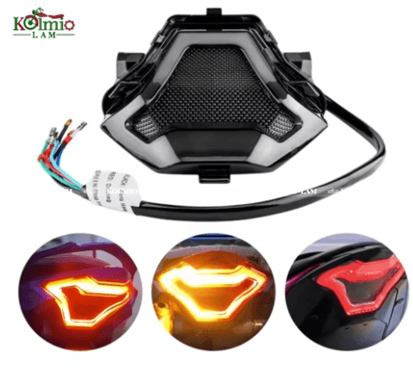 LED Taillight Brake Rear Turn Signal light Fit For Yamaha MT-07 MT-25 YZF R25 R3